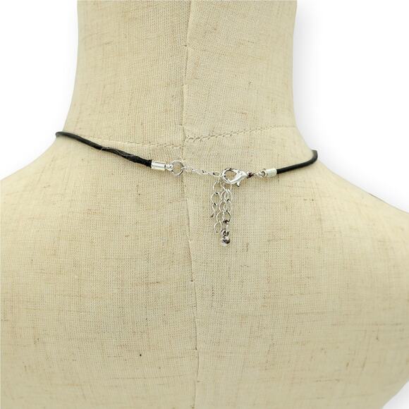 Kenneth Cole New York Cord Geometric Yellow Pendant Necklace - Picture 4 of 4